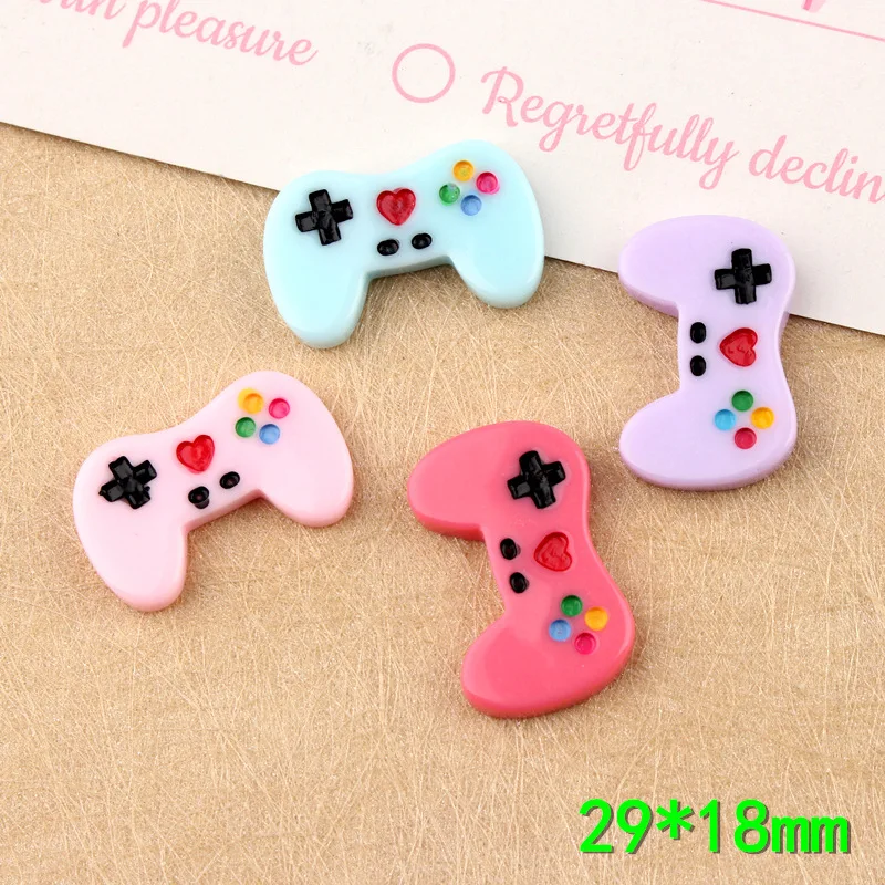 10 шт. Kawaii игровой контроллер плоские пластмассовые Кабошоны Craft для мобильного телефона Чехол украшения DIY интимные аксессуары украшения