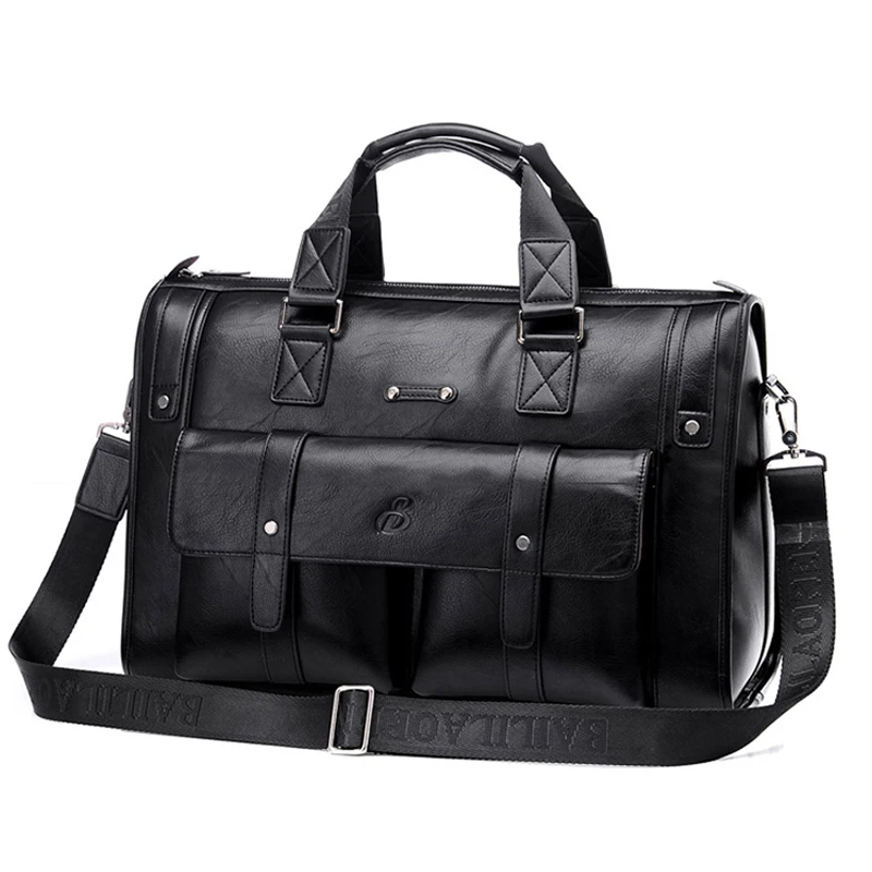 Business Leather Crossbody Laptop Bag Briefcase Men Handbag Messenger Travel Bags Male Vintage Men's Shoulder Bag Large Capacity Business Leather Crossbody Laptop Bag Briefcase Men Handbag Messenger Travel Bags Male Vintage Men's Shoulder Bag Large Capacity