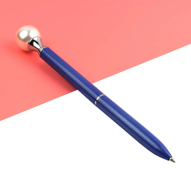 15 шт./лот, цветная перламутровая металлическая шариковая ручка, 15 цветов, Kawaii queen's crutch, шариковая ручка для школьных принадлежностей, boligrafos, ручки унисекс
