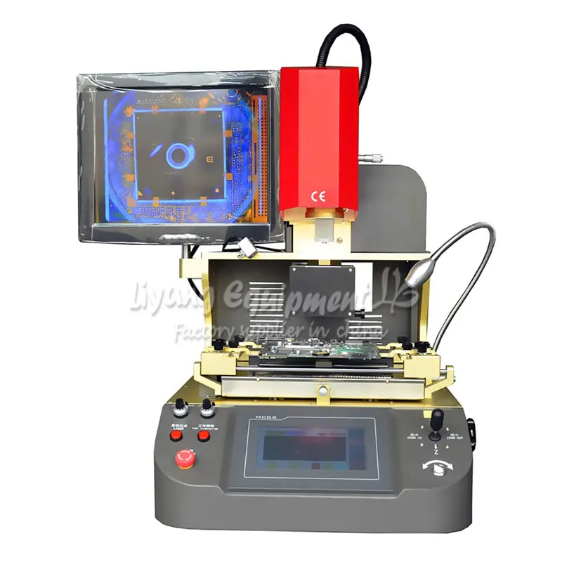 

Automatic Mobile BGA Rework Station 4200W Soldering Reballing Machine for iPhone CPU IC Chip Samsung Matherboard Repairing