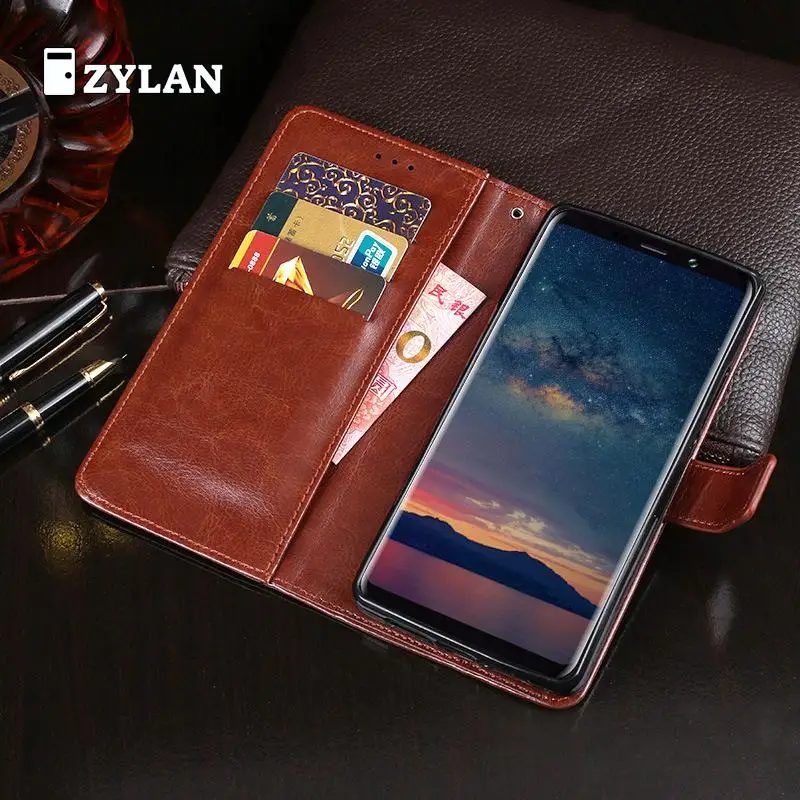 ZYLAN для Bluboo S8 + чехол 6 0 ''бизнес Стенд Флип Бумажник кожаный Fundas Plus Капа