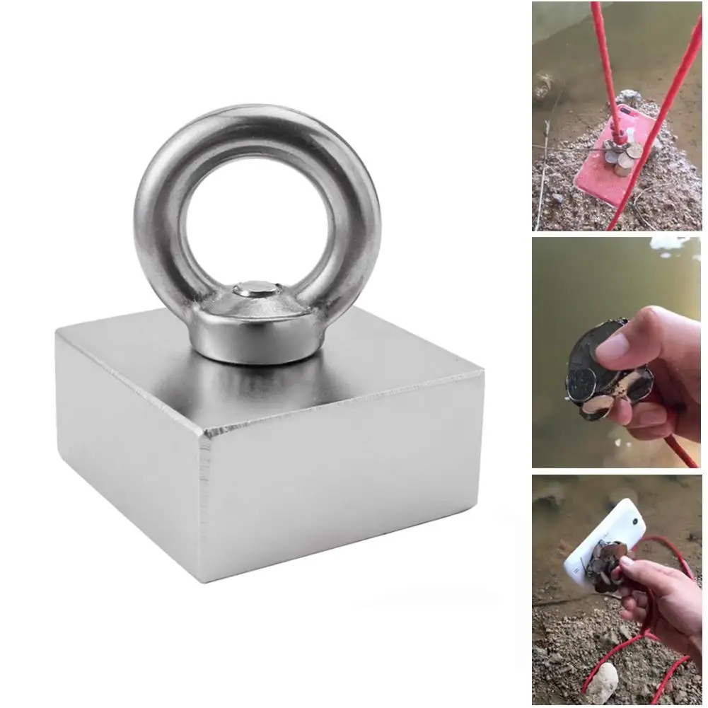 

Strong Salvage Magnet Pot Fishing Magnet Deep Sea Salvage Fishing Magnetic Hook Neodymium Magnet All Size Treasure Hunter Holder