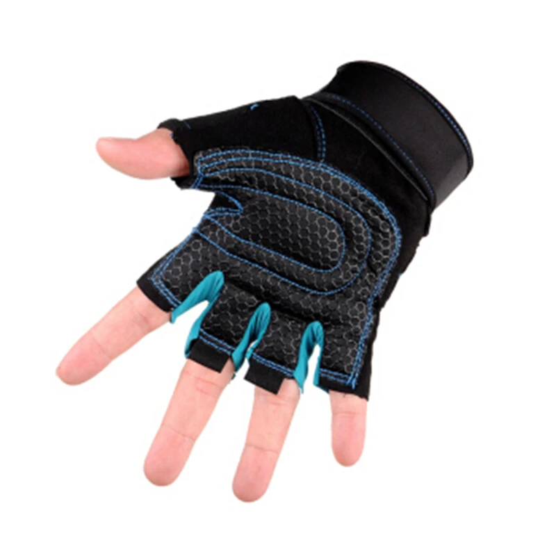 M-XL Gym Gloves Heavyweight Sports Exercise Weight Lifting Gloves Body Building Training Sport Fitness Gloves (17)