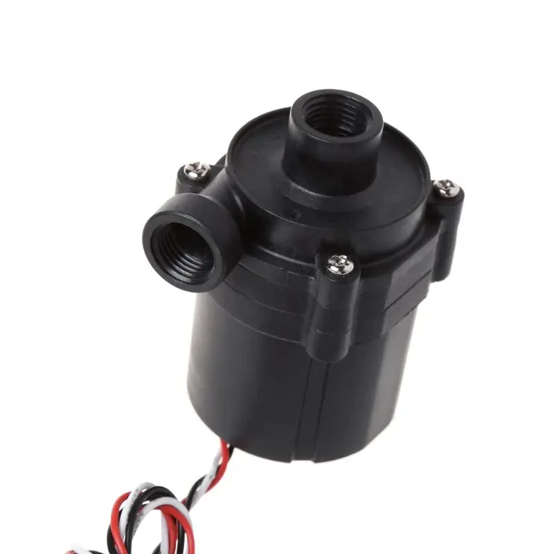 SC600 DC 12V PC Cpu Water Cooling System Water Pump Brushless 132 09 GPH 10W Brushless 4