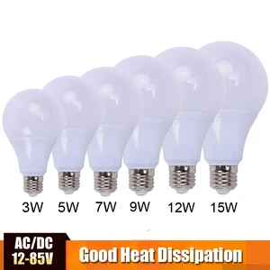AC/DC LED Bulb 12v Led Lamp 24v Led Light 36v Led Lampada Ampoule Bombilla 50v for Locomotive Solar Lights Camping