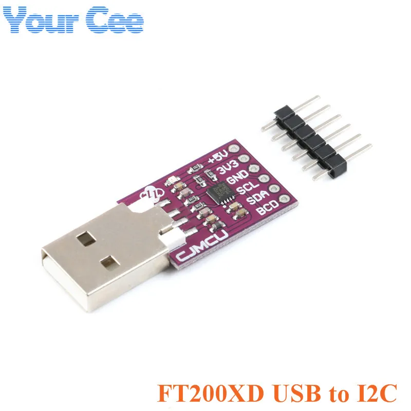 

CJMCU-200 FT200XD USB to I2C Module Full Speed USB to IIC Bridge TTL Level Input CMOS Output