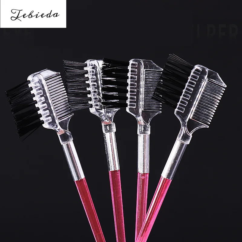 

10Pcs Double-sided Eyebrow Comb Dual-use Eyelash Brush Eyebrows 2in1 Eyelash Brush Professional Eye Makeup Tools