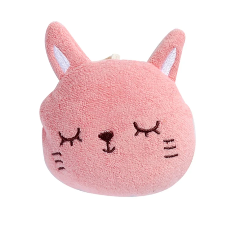 

Cotton Soft Baby bath brush Cute Baby Bath Infant towel ball Cute kids Shower Product Powder Puff sponge for body cleaning