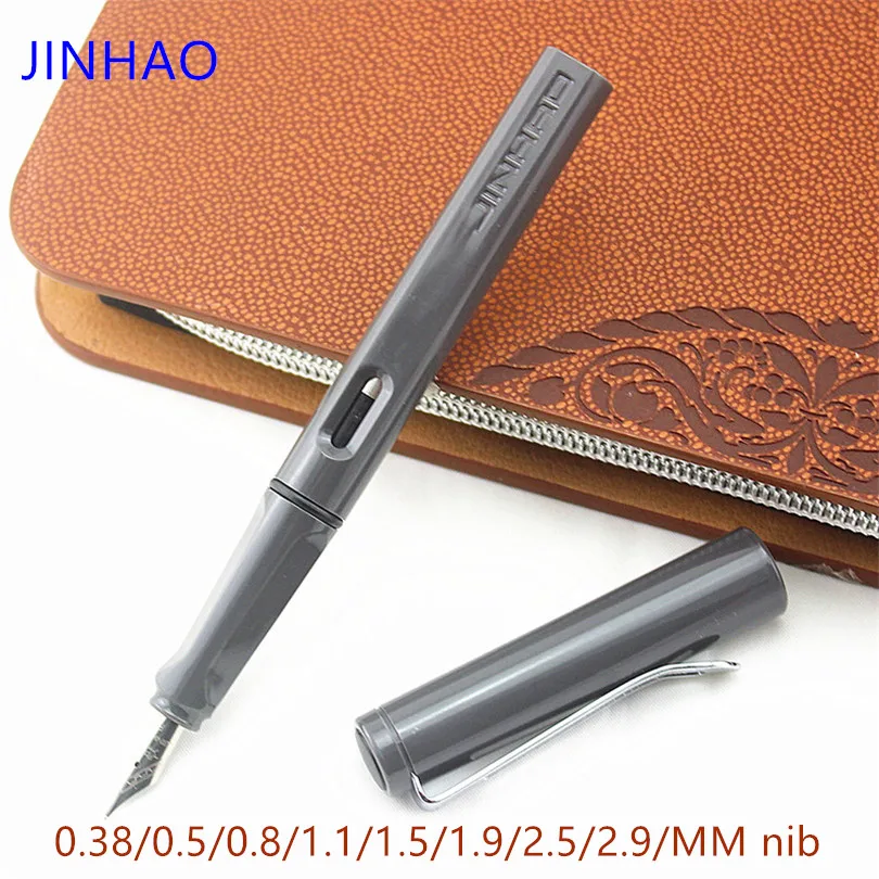 

Jinhao Multiple nib options Fountain Pen with 0.38mm Extra Fine Nib Smooth Writing Inking Pens for Christmas Gift Free Shipping