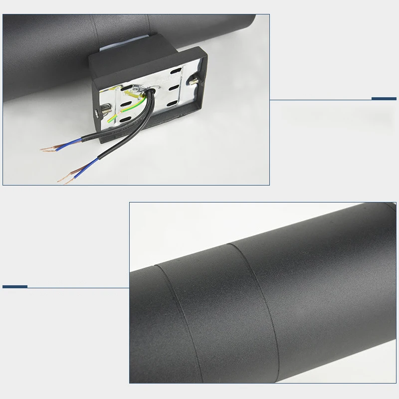 6 Вт 10 Вт AC85-265V вверх и вниз двойная голова светодиодный закрытый и открытый настенный светильник для гостиной бар коридор лестницы