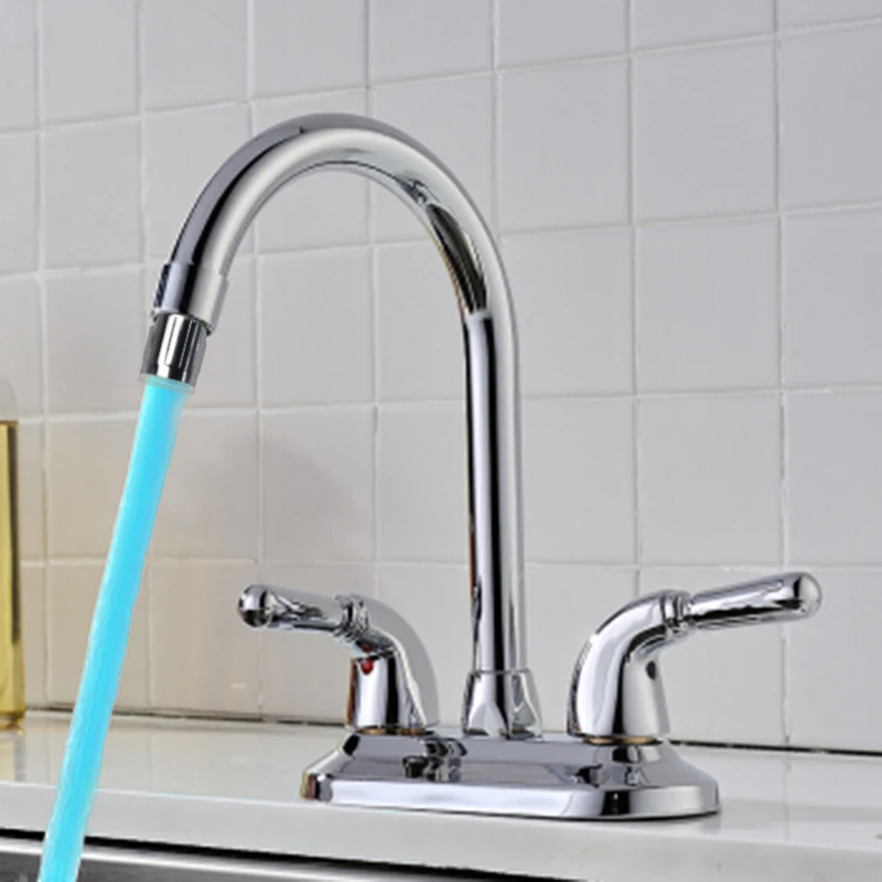 

NEW TYPE LED Water Faucet Light Colorful Changing Glow Shower Head Kitchen Tap Aerators New