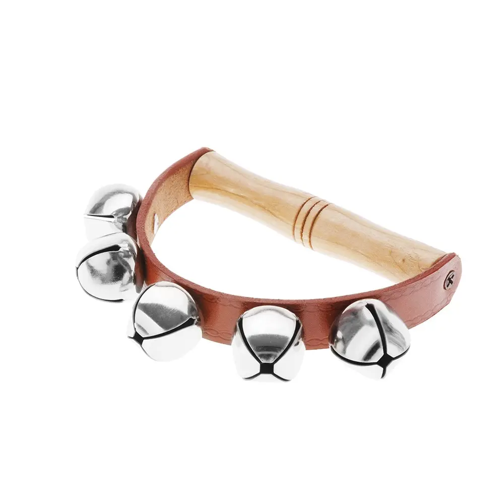 

Tambourine Handbell Baby Kid Child Early Educational Musical Instrument Rhythm Beats Shaking Small Jingle Bell Toy Tool