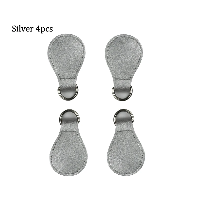 Diy High quality 2 pair 4 pc matte Drop End for Obag handle PU Drop attachment for O bag Obasket women Bag 