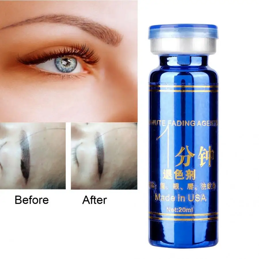 

20ml Semi Permanent Makeup Pigment Correction Liquid Color Fading Remover Agent