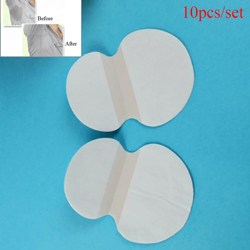 

10 Pairs Sweat Pad Perspiration Pads Shield Sweat Pads Feminine Hygiene Product for Health Care