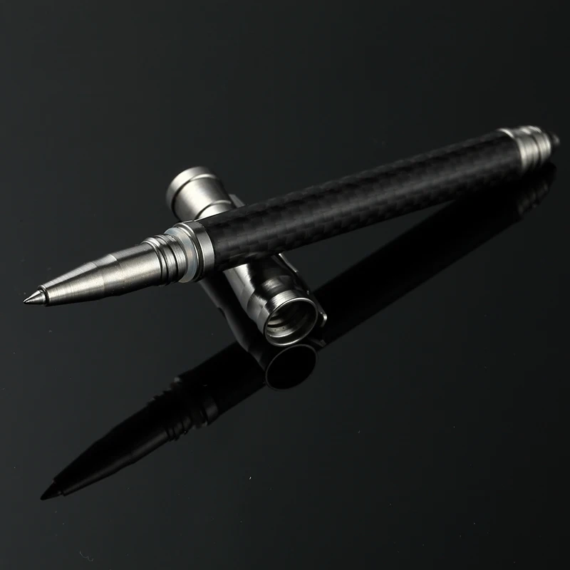 EDC Camp Tools титановая ручка из углеродного волокна для самозащиты тактическая