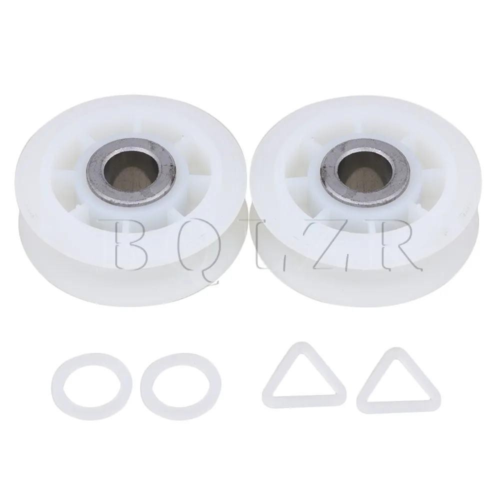 

BQLZR 5.5cm WP279640 Idler Pulley Roller for Whirlpool Dryer White