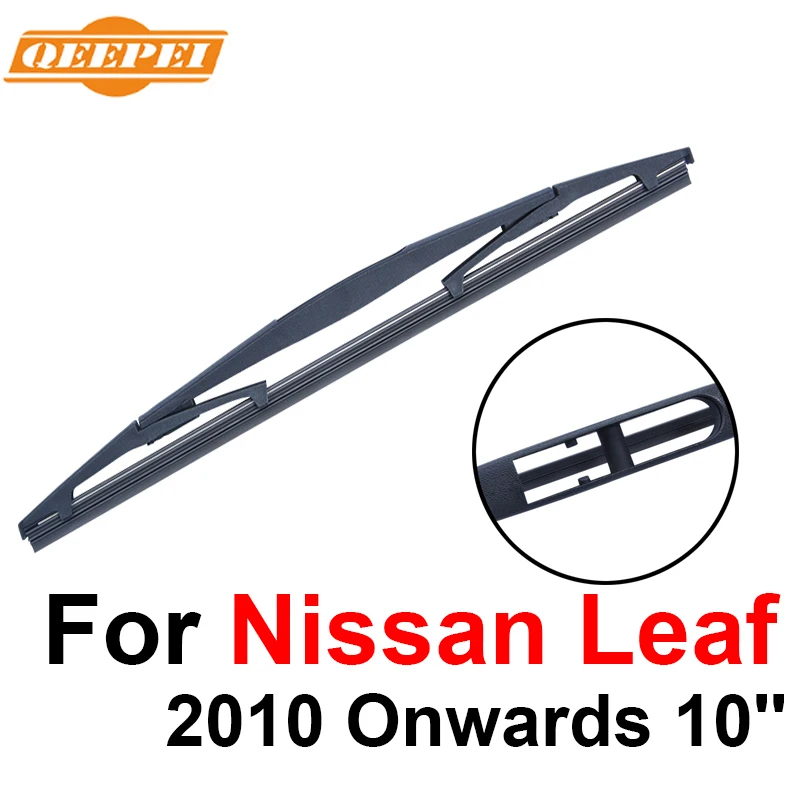 QEEPEI Rear Wiper Blade No Arm For Nissan Leaf 2010 Onwards 10'' 5 door