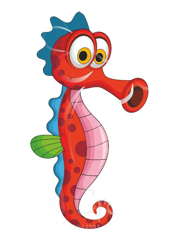 Милая Прозрачная силиконовая печать seahorse/печать для скрапбукинга DIY/фотоальбом декоративный прозрачный наборы штампов ST0361