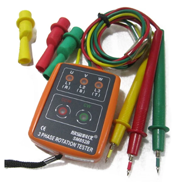 xinbaokeyi 3 Phase Tester Indicator Tester LED SM852B on