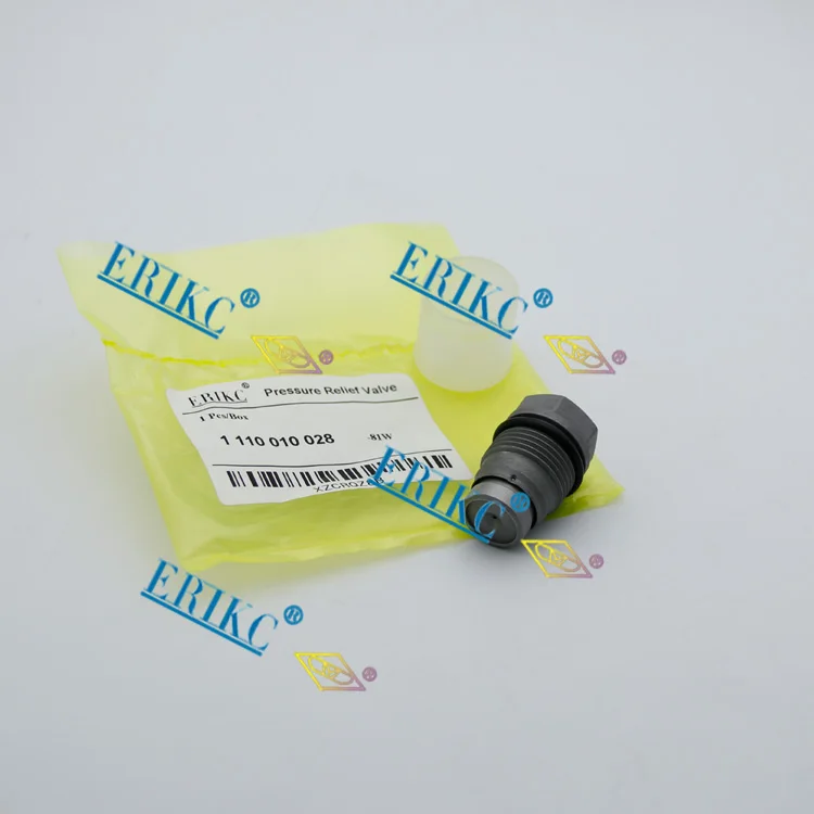 ERIKC 1110010028 Подлинная ограниченная давление клапан 1 110 010 028 аккумуляторная топливная система предохранительный ограничитель давления клапан для Cummins FENDT