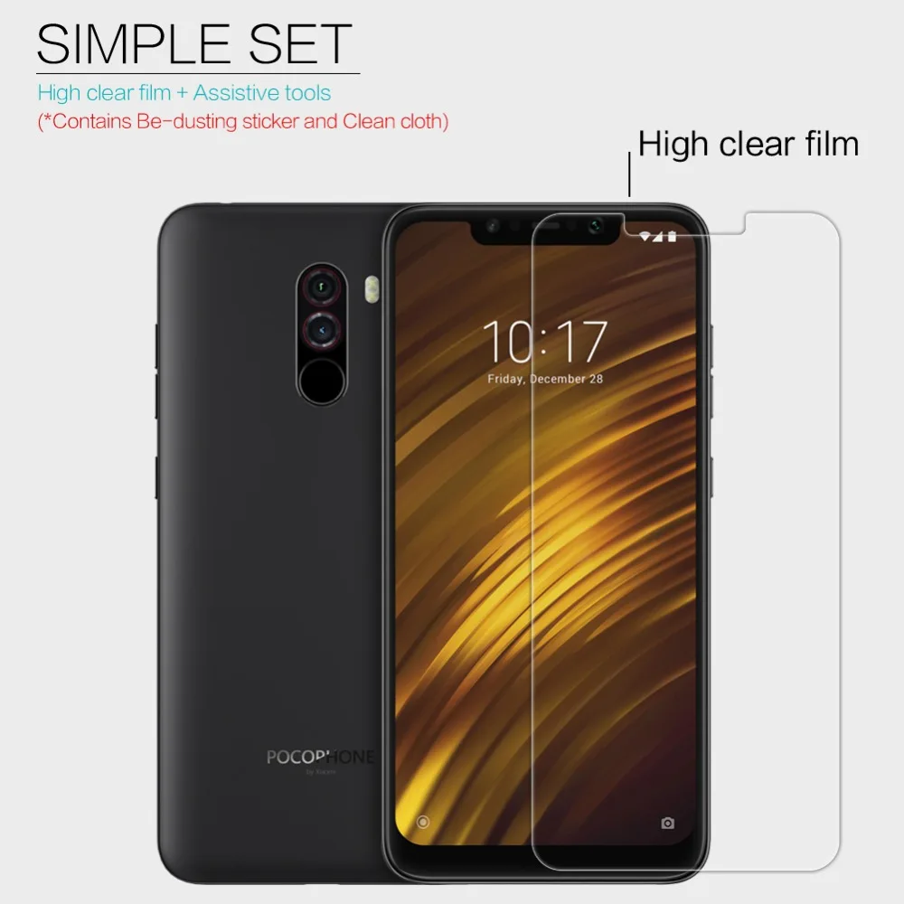 

For Xiaomi Poco F1 Screen protector NILLKIN super clear lcd Protective Film & Matte Screen Protection for Xiaomi Pocophone F1