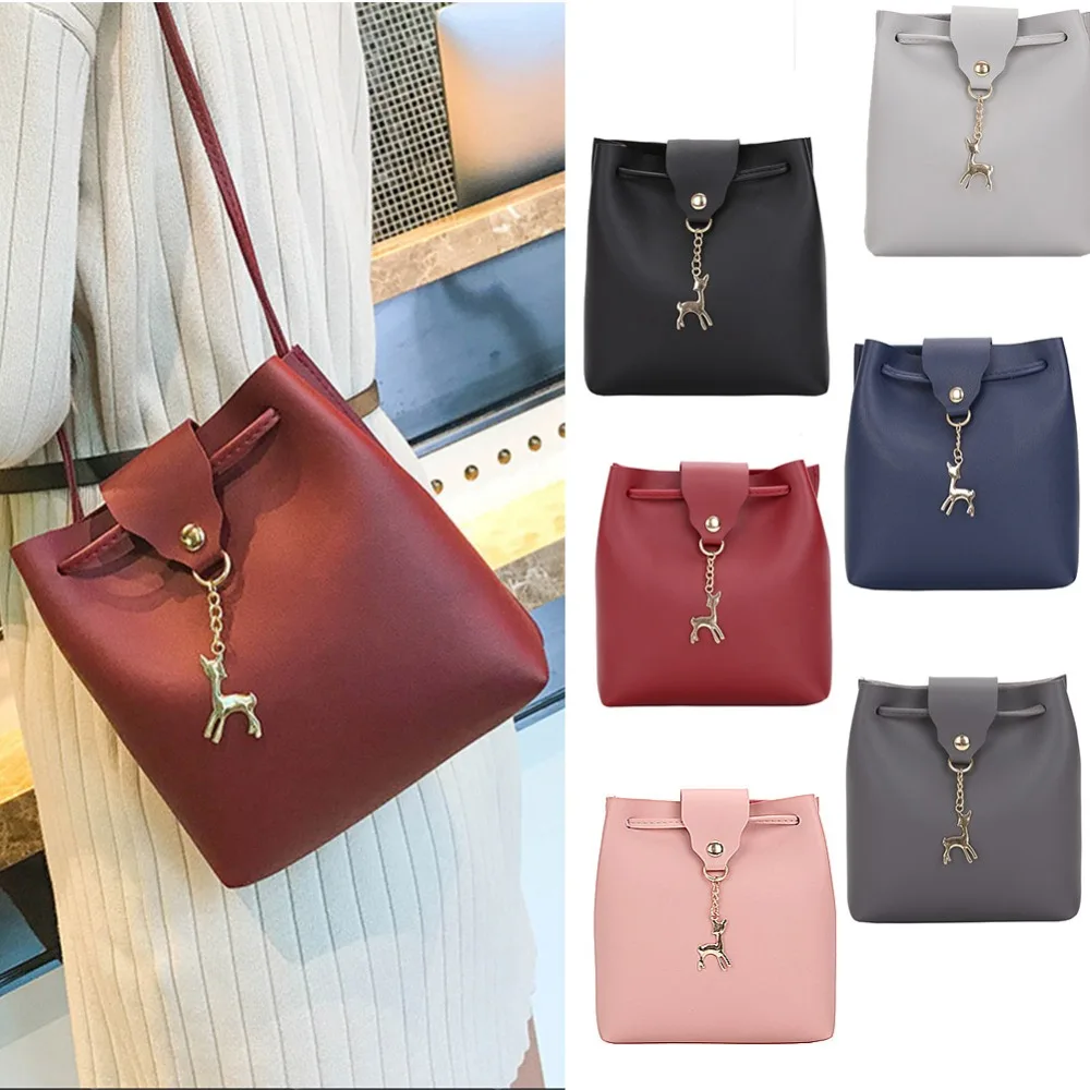 

SFG FASHION Fashion Women Bag Satchel Crossbody Bags PU Leather Vintage Ladies Handbag Bolsa Feminina Messenger Bags