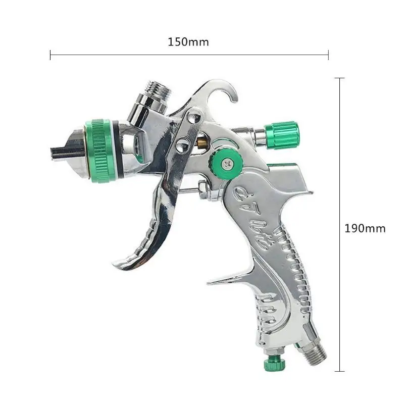 Пистолет-распылитель 1,4/1,7/2,0 мм сопло воздуха пистолет Краски Аэрограф DIY авто Уход за кожей лица распылитель для мебели Краски ing распыления инструмент