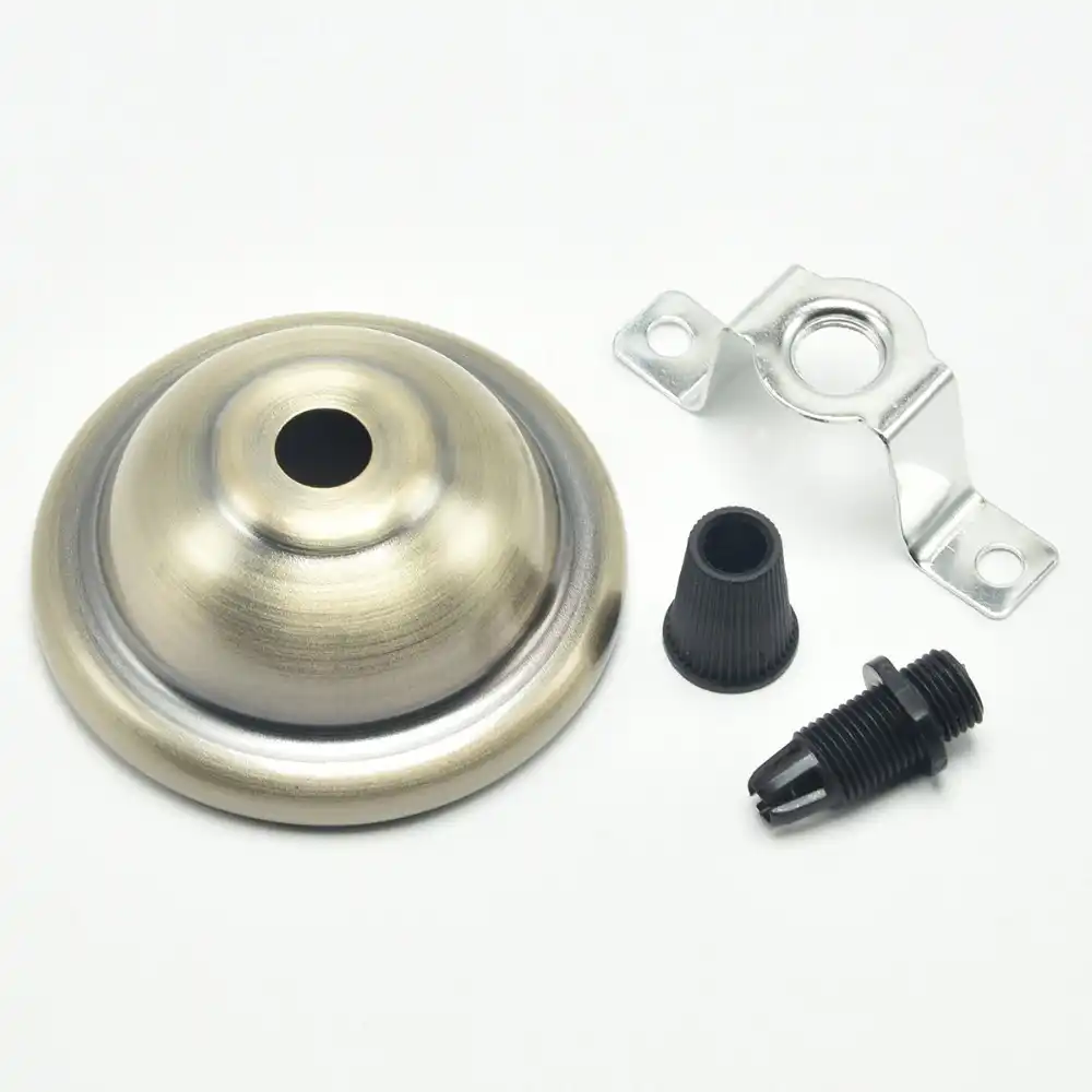 Vintage Sockets Lamp Bases Ceiling Plate 68mm Diameter Antique