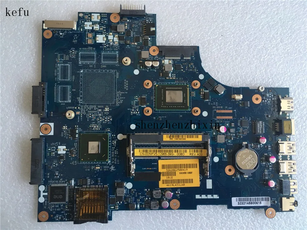 

For DELL 5521 3521 For Motherboard With i3-2375M CPU DNFV5 0DNFV5 CN-0DNFV5 VAW00 LA-9104P