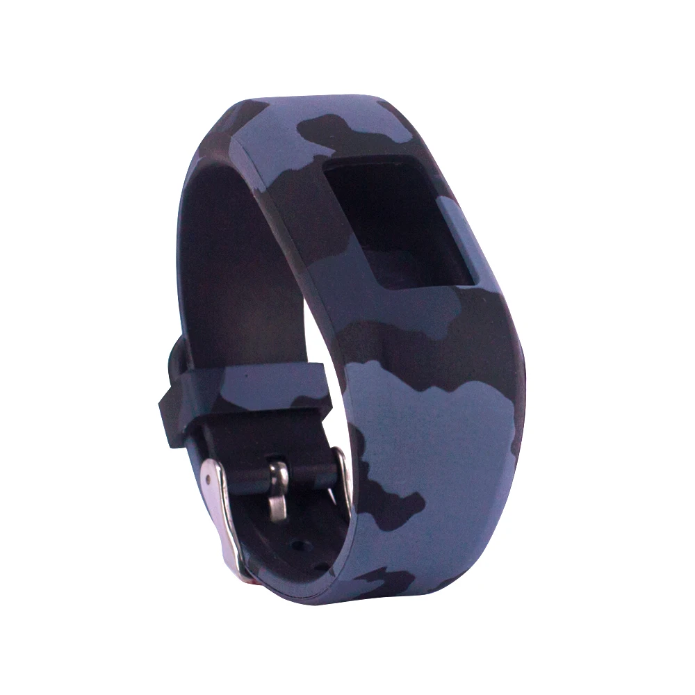 FIFATA Камуфляжный ремешок силиконовый браслет для Garmin VivoFit JR2 умный браслет детский браслет для VivoFit JR трекер активности