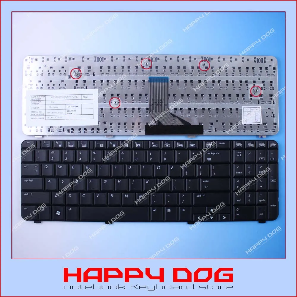 Brand New US Black Laptop keyboard For HP Compaq Presario