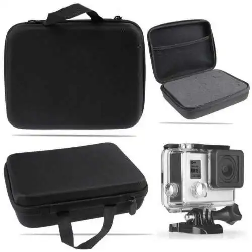 Камера сумка чехол для экшн камеры Gopro Hero 5 4 3 + 2 1 & сессии спортивной Xiaomi Yi Action sjcam