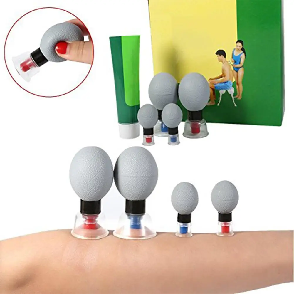 BellyLady 18pcs/Set Silicon Cupping Cup Vacuo Body Massage Therapy