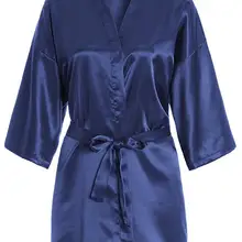 RB030 сексуальный большой размер, сексуальный атласный ночной халат, кружевной халат, идеальный свадебный халат для невесты, подружек невесты, халат для женщин