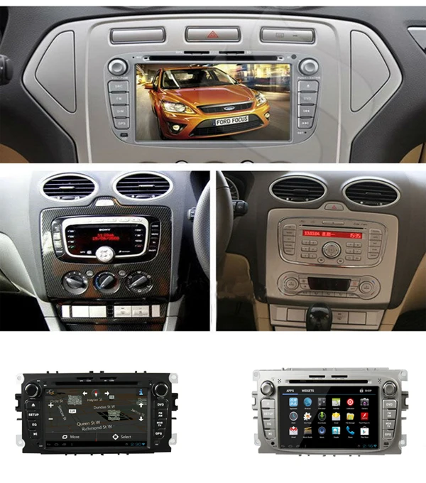 Clearance For ford focus Mondeo Tourneo Transit Connect S-max car audio gps player with android 9.0 system 8 core 4+32G auto radio head 4