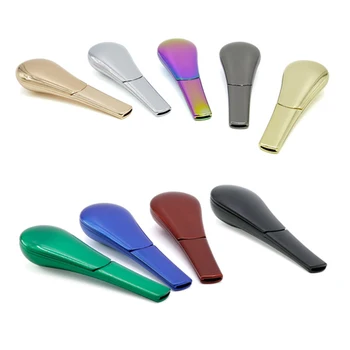 

Spoon Modeling Zinc Alloy Pipes Jamaica Gift Tobacco Pipe Smoking Pipe Smoke Gift Grinder Smoke Narguile Hookah Mouthpiece