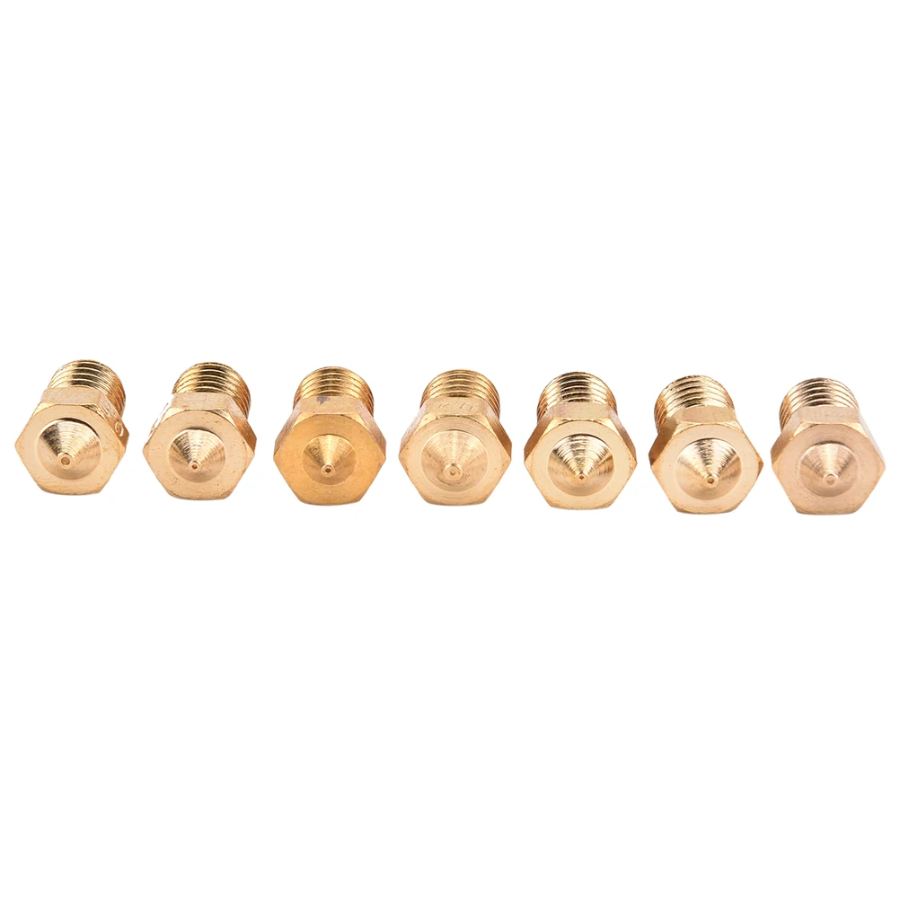 0.2 0.3 0.4 0.5 0.8mm 3d printer nozzle E3D V6 V5 j head brass For 1.75 or 3.0mm supplies extruder | Компьютеры и офис