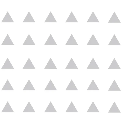 light grey 80 шт./компл. геометрический Треугольники виниловые наклейки на стены DIY настенные наклейки Съемный Wall Art Наклейки для детской Спальня домашний декор - Цвет: light grey
