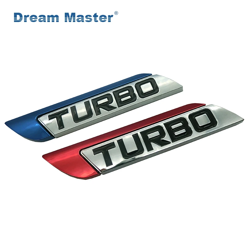 

3D Car Styling Sticker Metal TURBO Emblem Body Rear Tailgate Badge For Ford Focus 2 3 ST RS Fiesta Mondeo Tuga Ecosport Fusion