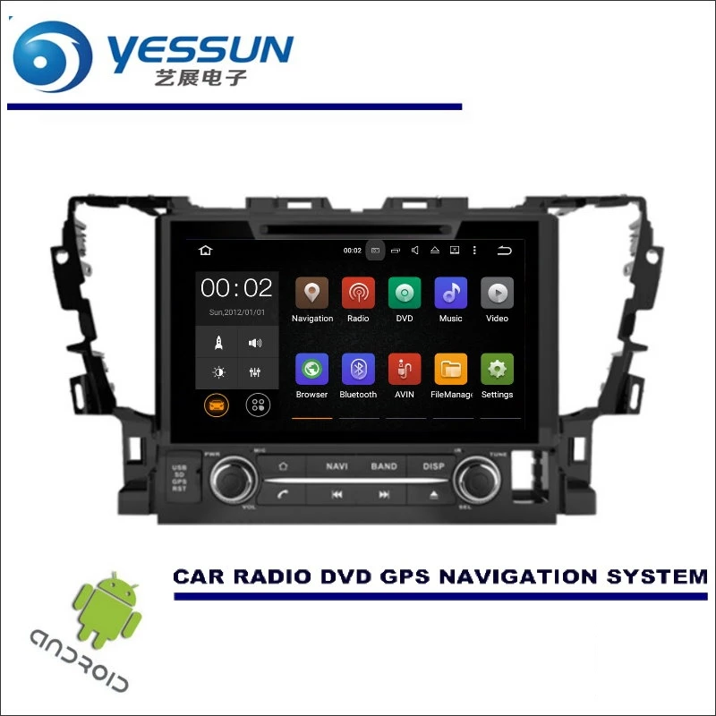 

YESSUN For Toyota Alphard 2015~2016 CD DVD GPS Player Navi Radio Stereo Screen Car Multimedia Navigation Wince / Android System