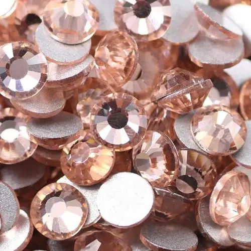 Free Shipping Nail Art Rhinestone Lt.peach Color SS5(1.7-1.8MM) 1440pcs/pack Non Hotfix Flatback Crystal Stones | Красота и здоровье