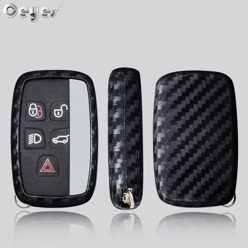 Carbon fiber key cover for LAND ROVER (4)