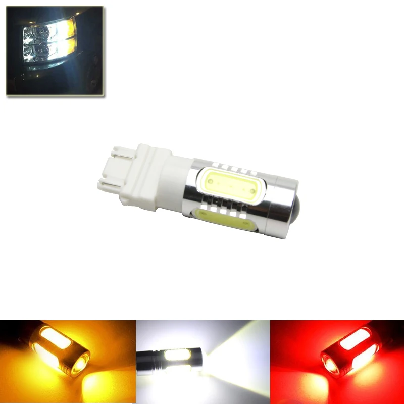 Led Car Bulbs Lamp Auto 3157 T25 P27/7W Led Auto Car Light Soruce Rear