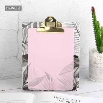 

NEVER Plants Series Memo pad with Clip board Sticky Notes can be linked folder folder clip board writing board office supplies