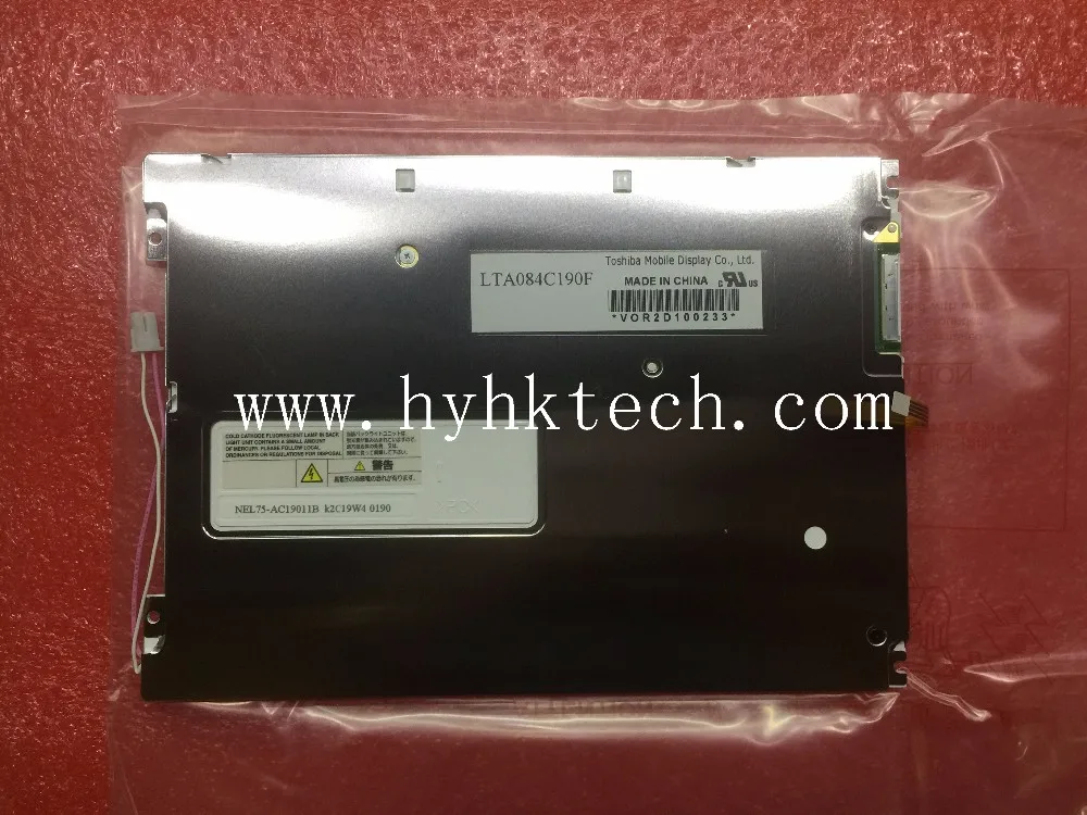 LTA084C190F 800*600 8,4 дюймовый промышленный ЖК-дисплей, а+ класс, протестирован перед отправкой