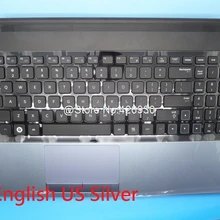 Подставка для ноутбука и клавиатура для samsung NP300E5A 300E5A тачпад Франция FR английский США Великобритания италия IT Испания SP тачпад