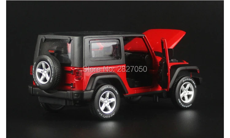 1:32 Jeep Wrangler Rubicon автомобиль игрушечные модели машин Точная имитация эксклюзивный внедорожный сплав Коллекция игрушки автомобиль для детей