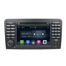 Octa Core 7″ Android 6.0 Car Radio DVD GPS for Mercedes Benz ML CLASS W164 ML300 ML350 ML450 ML500 4GB RAM 32GB ROM Mirror-link