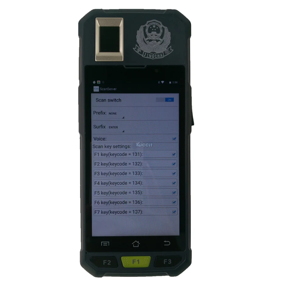 Оригинальный KB50 портативный мобильный терминал для передачи данных LF UHF RFID